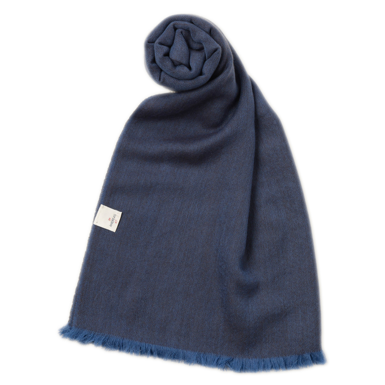 19 ANDREA'S 47 アンドレアズ 1947 ストール カシミヤ 大判 2トーン